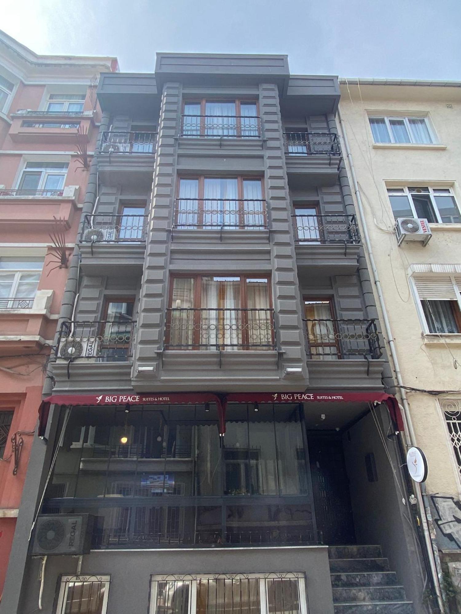 Big Peace Suites & Hotel Istanbul Exterior foto